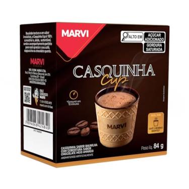 Imagem de Casquinha Cup Marvi Café 50ml Display 84g