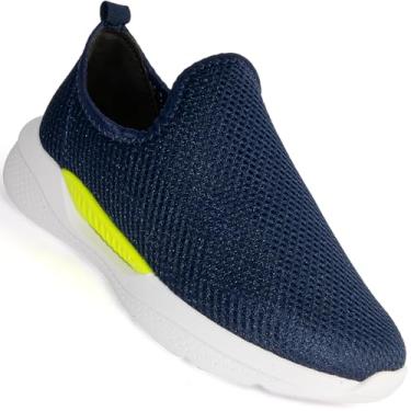 Imagem de Tênis Molekinho Menino Infantil Calce Fácil Macio Original (Marinho, BR, Criança de 9 a 12 anos, Numérico, 28)