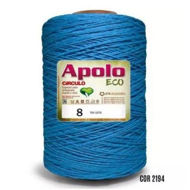 Imagem de BARBANTE APOLO ECO CIRCULO Nº 08 - 1,8KG - 1411M - CÍRCULO, 2194 - TUR