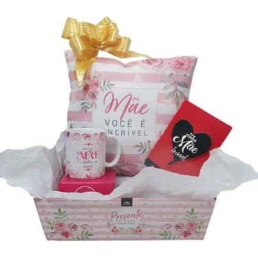 Imagem de Presente para mãe Dia Das Mães - Kit Almofada Caneca Cartão - Sude, Ki
