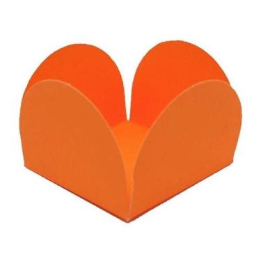 Imagem de Forminha 4 Petalas Laranja C/50 Marques