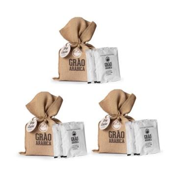 Imagem de Kit 3 un Café em Sachê Drip Coffee Grão Arábica 10 Unidades - Café Grã
