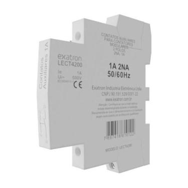 Imagem de Contator Circuitos De Comando Auxiliar 2na 1a Din Bivolt LECT4200 Exat