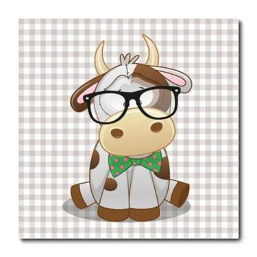 Imagem de Placa Decorativa - Vaquinha Infantil - 0902plmk - Allodi