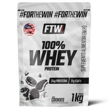 Imagem de Whey Protein Concentrado Proteína 100% Pure Refil (1000g) FTW, Cookies