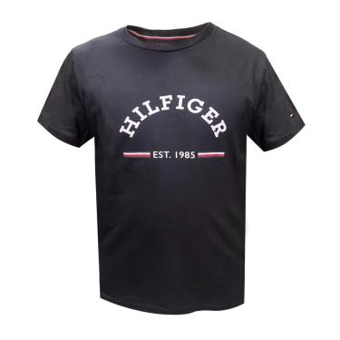 Imagem de Camiseta Mascuiina Tommy Hilfiger Arch Gs Tee Preto-Masculino
