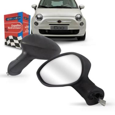 Imagem de Retrovisor Fiat 500 Punto Linea Eletrico - RETROVEX, Esquerdo