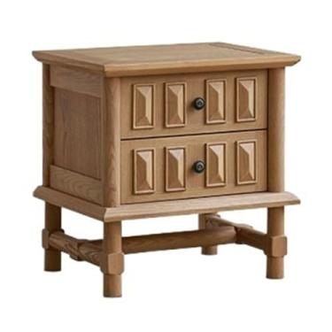 Imagem de ZzleoyuUUs-12 Mesa de chá vintage mesa de cabeceira de madeira quarto mesa de armazenamento de cabeceira sala de estar sofá armário lateral mesa de chão