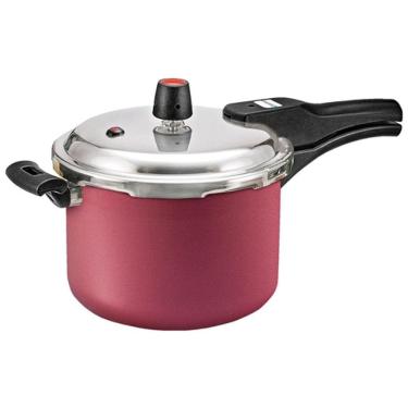 Imagem de Panela de Pressão Panelux Fechamento Externo Anti Aderente 4,5L Revestida