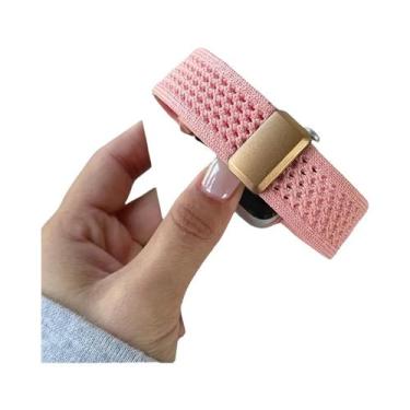 Imagem de Pulseira De Nylon Trançada Para Apple Watch 40mm-49mm, Fivela Magnétic