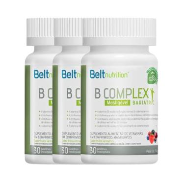 Imagem de Kit 3x Belt Bariatric B Complex 90 Pastilhas - Frutas Vermelhas