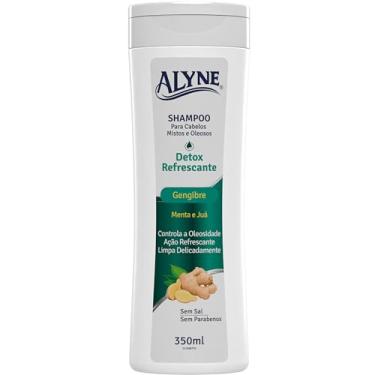 Imagem de Alyne, Shampoo para cabelos, Detox Refrescante, 350 ml, Verde