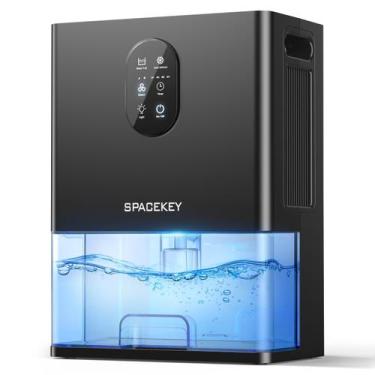 Imagem de Desumidificador Spacekey 1L Tanque de água 100m² com temporizador pret