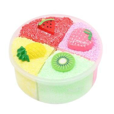 Imagem de Beautiful Color Mixing Mud Puff Slime Putty Scented Stress Kids Clay T