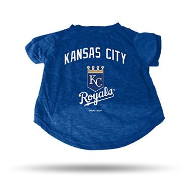 Imagem de Rico Industries Camiseta MLB Kansas City Royals Pet tamanho G, cores do time, tamanho G