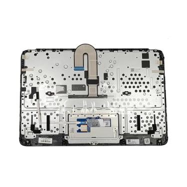 Imagem de Lyinsen Substituição para HP Chromebook 11 G9 EE Laptop Capa Superior Teclado Apoio para as Mãos Montagem Touchpad Peça 29.5 cm M47382-001 Capa Superior Preta