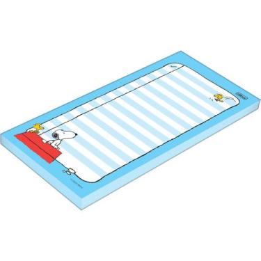 Imagem de Bloco Tilembrete G Snoopy 82x209mm 50 Folhas, Único