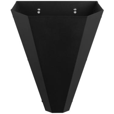 Imagem de Cone de frango de tamanho grande, cone de retenção de aves de metal para abate de galinhas grandes, camadas, frangos, assadeiras e perus (até 6,4 kg), cone de matança de aves de capoeira, design plano