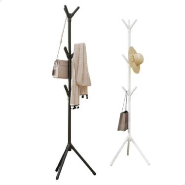 Imagem de Cabideiro De ChãO Com 12 Ou 9 Ganchos, Organizador De Roupas Para Casacos, CalçAs, Bolsas E ChapéUs, Mancebo PortáTil(Aleatorio(9 ganchos))