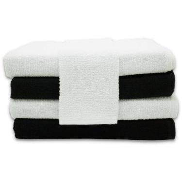 Imagem de Kit 50 Toalhas de Rosto Para Salão de Beleza Soft - 40x60cm - Princesa