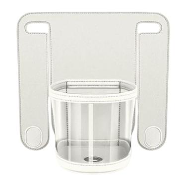 Imagem de predolo Suporte para copos de encosto de cabeça, gancho multifuncional, organizador de encosto de banco, guarda-chuvas, bolsas, acessórios, chapéus, Branco