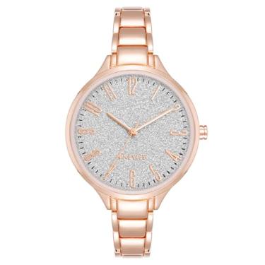 Imagem de Nine West Relógio feminino fácil de ler, NW/2336, Ouro rosa, NW/2336RORG