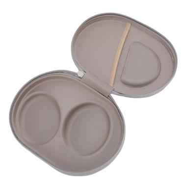 Imagem de Bewinner Fones DE Ouvido Hard Fones DE Ouvido PU CALELO DE CATOLO DE COURO SELO (Cinza)