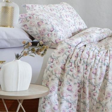 Imagem de Jogo de Cama Queen 180 Fios Kacyumara 04 Peças New Innovi, Ciesta New 