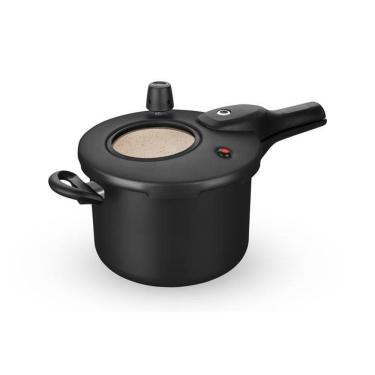 Imagem de Panela De Pressão Mta Fechamento Externo Preto 4,5 Litros