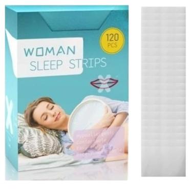 Imagem de Castrap 120PCS Body Care Patch, Night Mouth Sleeping Anti Snoring X Sticker,Reduce snoring,Enjoy Tranquility,Gentle Body Care