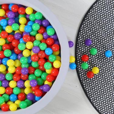 Imagem de GOGOSO 100 Bolas De Pit Pit, Plásticos Trampolim Pitballs Brinquedos Para Bebês Crianças Crianças Cercadinho Brincar Casa De Salto Piscina Para Festa De Aniversário Presentes De Natal