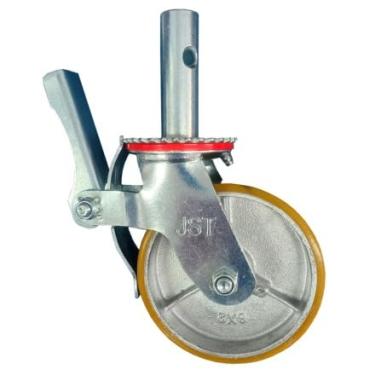 Imagem de Rodizio para Andaime com Roda de Poliuretano JST