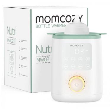 Imagem de Aquecedor de Mamadeiras 9 em 1 Preserva os Nutrientes do Leite Materno, 110V, Momcozy Nutri, Branco