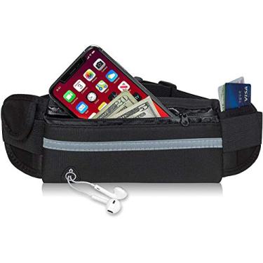 Imagem de Correia de Corrida para Mulheres e Homens + Combo de Toalha Esportiva de Microfibra Respirável - Pacote de Fanny de Cintura de Garrafa Água Ajustável