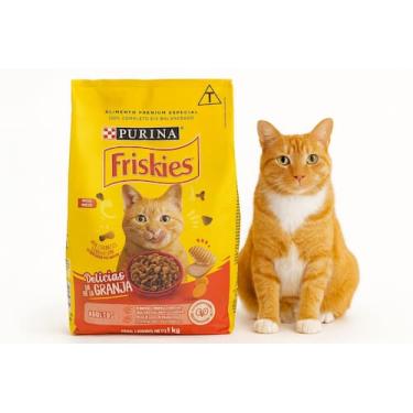 Imagem de Ração Gato Adulto Purina Friskies Delícias da Granja 1kg - mimos pet