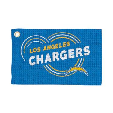 Imagem de Los Angeles Chargers NFL Droplets Toalha Waffle Fan 40,6 x 63,5 cm