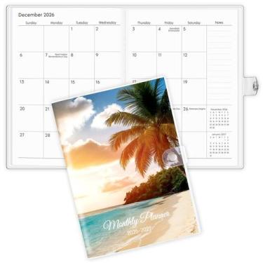 Imagem de Capa de PVC Planner Zuozee Monthly 2025-2027 A5 15x21cm