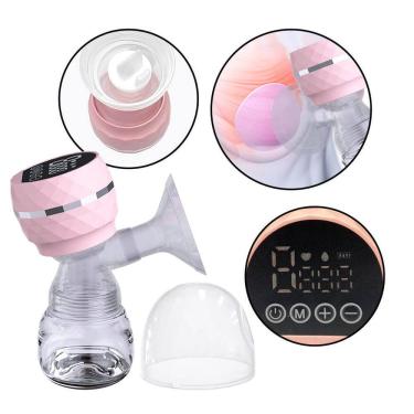 Imagem de Bomba De Tirar Leite,Bombinha de Tirar Leite Materno Elétrica Com 9 Níveis De Sucção