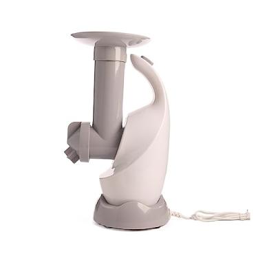 Imagem de Máquina de Raspadinha Máquina de sorvete doméstica pequena máquina cone iogurte frutas caseira Faz Sorvete Cremoso