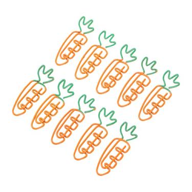 Imagem de Acouto Clipes 100 Pçs Clipes de Cenoura Cenoura Galvanizado Metal Antiderrapante à Prova de Ferrugem Arquivos de Documentos Letras Pequenos Produtos