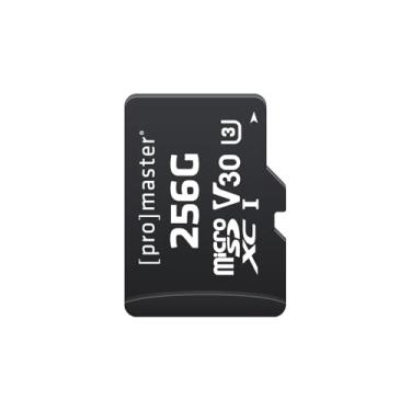 Imagem de ProMaster Cartão de memória Micro SDXC 256GB Advanced UHS-I V30, (modelo 87851)