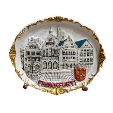 Imagem de Ímã de geladeira Frankfurt 3D Resin German Landmark 8.2x6.8cm - yiweis