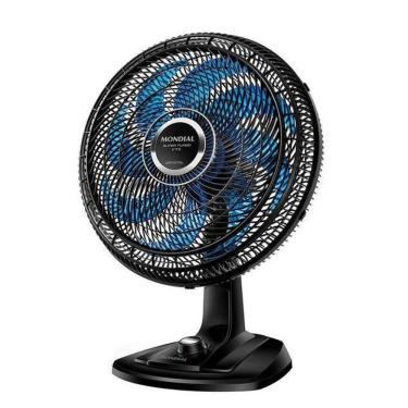 Imagem de Ventilador De Mesa Mondial Vtx-40-Crystal 127V 140W Preto