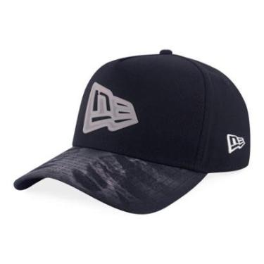 Imagem de BONE NEW ERA 9FORTY A-FRAME SNAPBACK BRANDED PRETO-Masculino