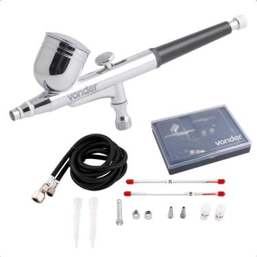 Imagem de Aerógrafo Profissional Vonder 13 Peças Bicos Intercambiáveis