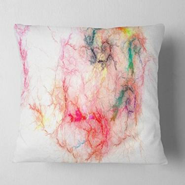 Imagem de Sala de estar, sofá, almofada de alta qualidade + capa de almofada impressa em ambos os lados 66 cm x 66 cm da Designart