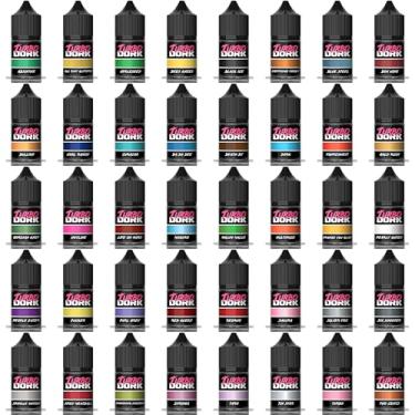 Imagem de Turbo Dork Todos os nossos conjuntos de tintas acrílicas metálicas - tintas de acabamento metálico não tóxicas à base de água