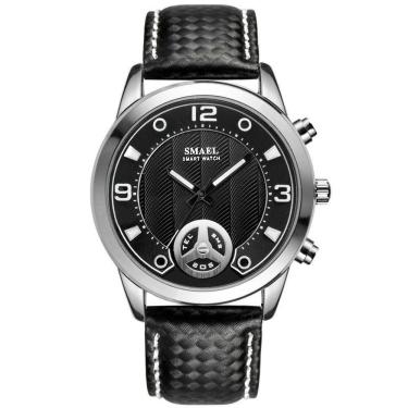 Imagem de Relógio Masculino Smael Ws-ly-1385 à Prova D'água Prata