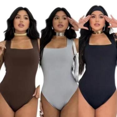 Imagem de Body regatinha Feminino  Elegância e Versatilidade em uma Peça Única -