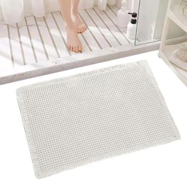 Imagem de Tapete de banheira antiderrapante, tapete de banheiro antiderrapante, lavável na máquina, tapete macio, acessórios de banheiro para chão, casa de fazenda, apartamento, hotel, decoração de casa
